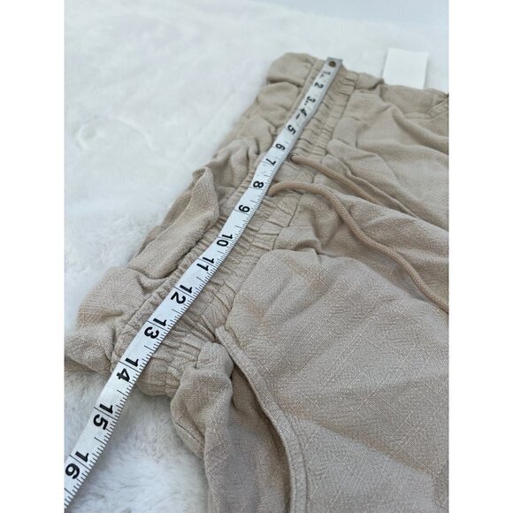 NWT BLANKNYC Size M AWAY FROM HERE SHORT  beige color MSRP $68 - Picture 4 of 11